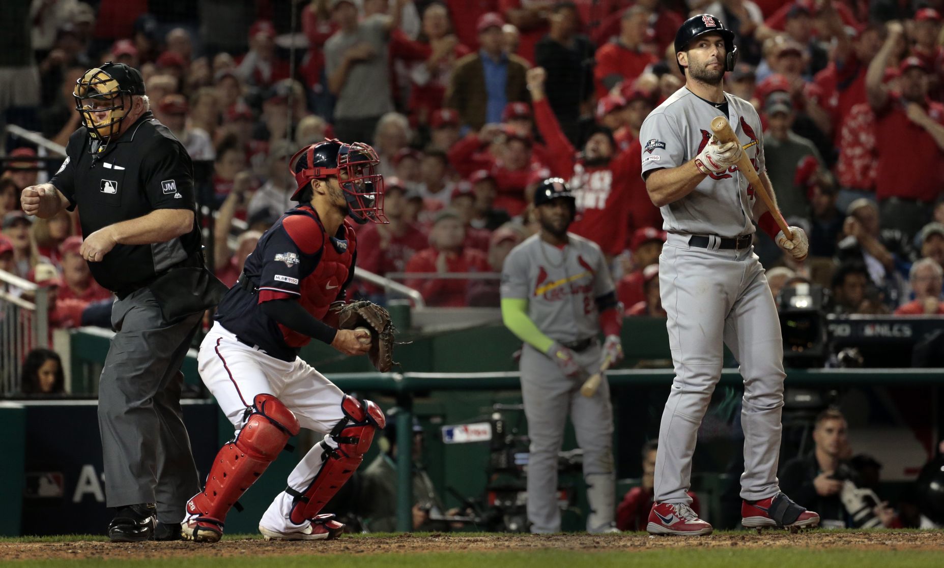 Nationals beat Cardinals 8-1 in Game 3 of National League Championship Series